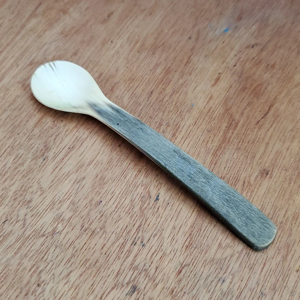 Stag Horn Spoon with Natural Finish GS646